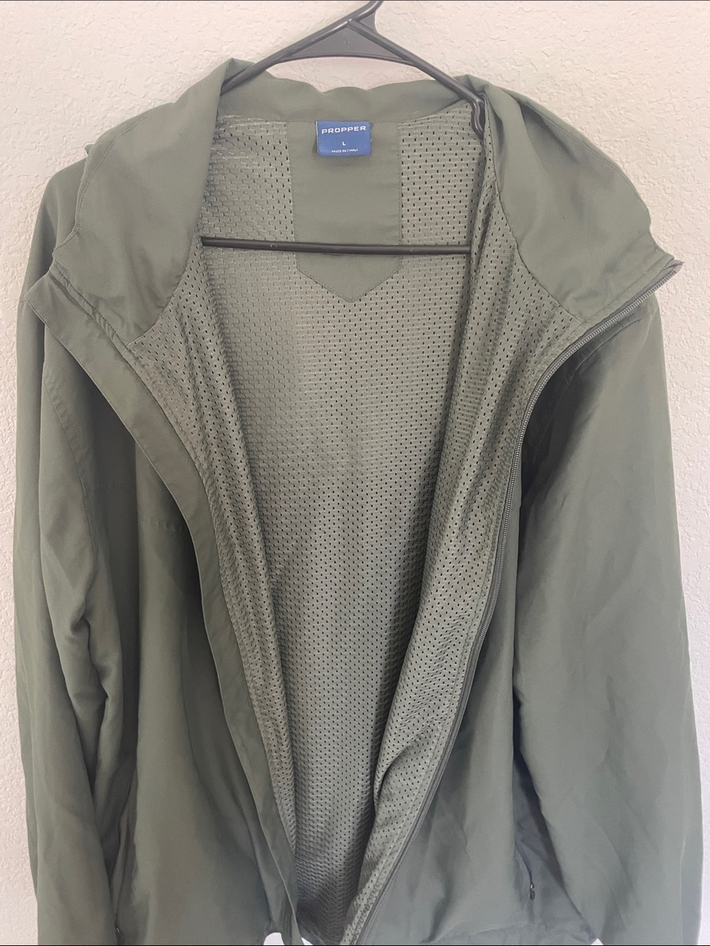 Propper Olive Green Lightweight Hooded Jacket